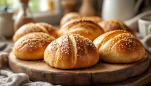 Osterfrühstück: Selbstgemachte Brötchen über Nacht – morgens nur noch in den Backofen schieben