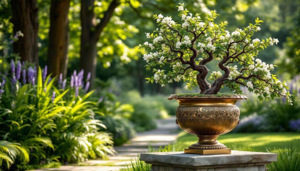 Extravagante Gartendeko: So werden Ihre Kübel mit Ästen zum echten Design-Highlight